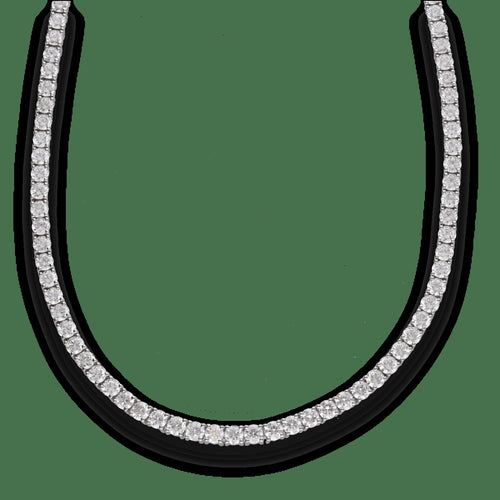 Collier Collier Tennis en or gris 18K - 10,03 Cts de diamants G-VS - 43 cm 58 Facettes FB09718