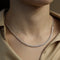Collier Collier Tennis en or gris 18K - 10,03 Cts de diamants G-VS - 43 cm 58 Facettes FB09718
