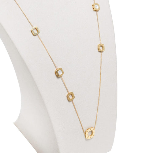 Collier Roberto Coin - Sautoir en or jaune 18 carats et diamants 58 Facettes 2.19356
