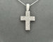 Collier Collier - Croix en or blanc 18 carats et diamants 0,32 ct 58 Facettes 10649
