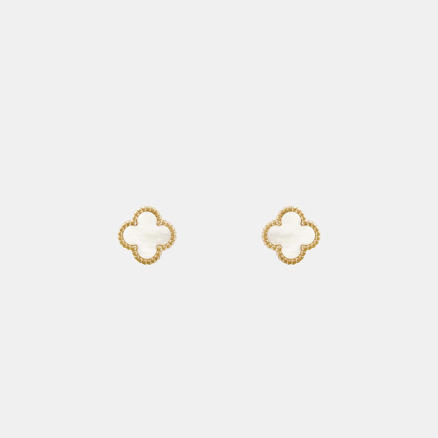 Boucles d'oreilles Sweet Alhambra Or jaune Perle 