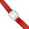 Montre Hermès Cape Cod Tonneau - Montre en acier et diamants sur cuir 58 Facettes 34299
