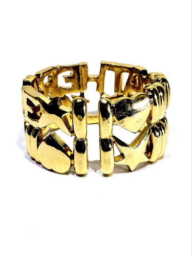 Bracelet Yves Saint Laurent - Bracelet manchette Catherine 1990 58 Facettes 1759182