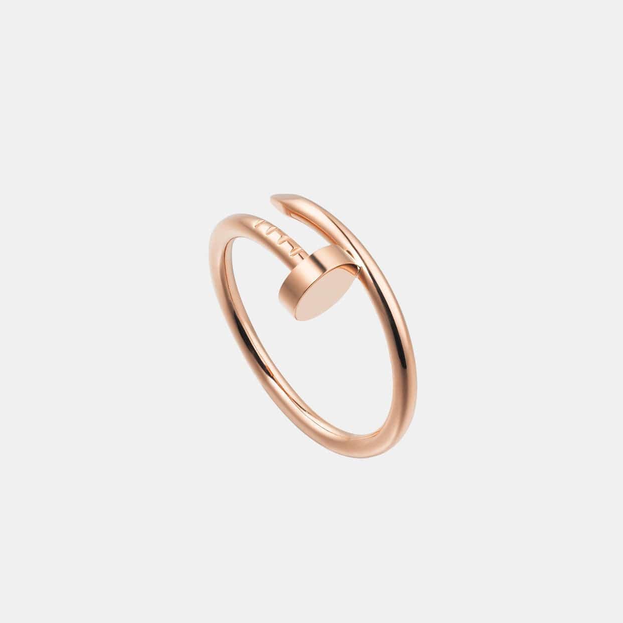 Bague Juste un Clou Petit Modèle Or Rose