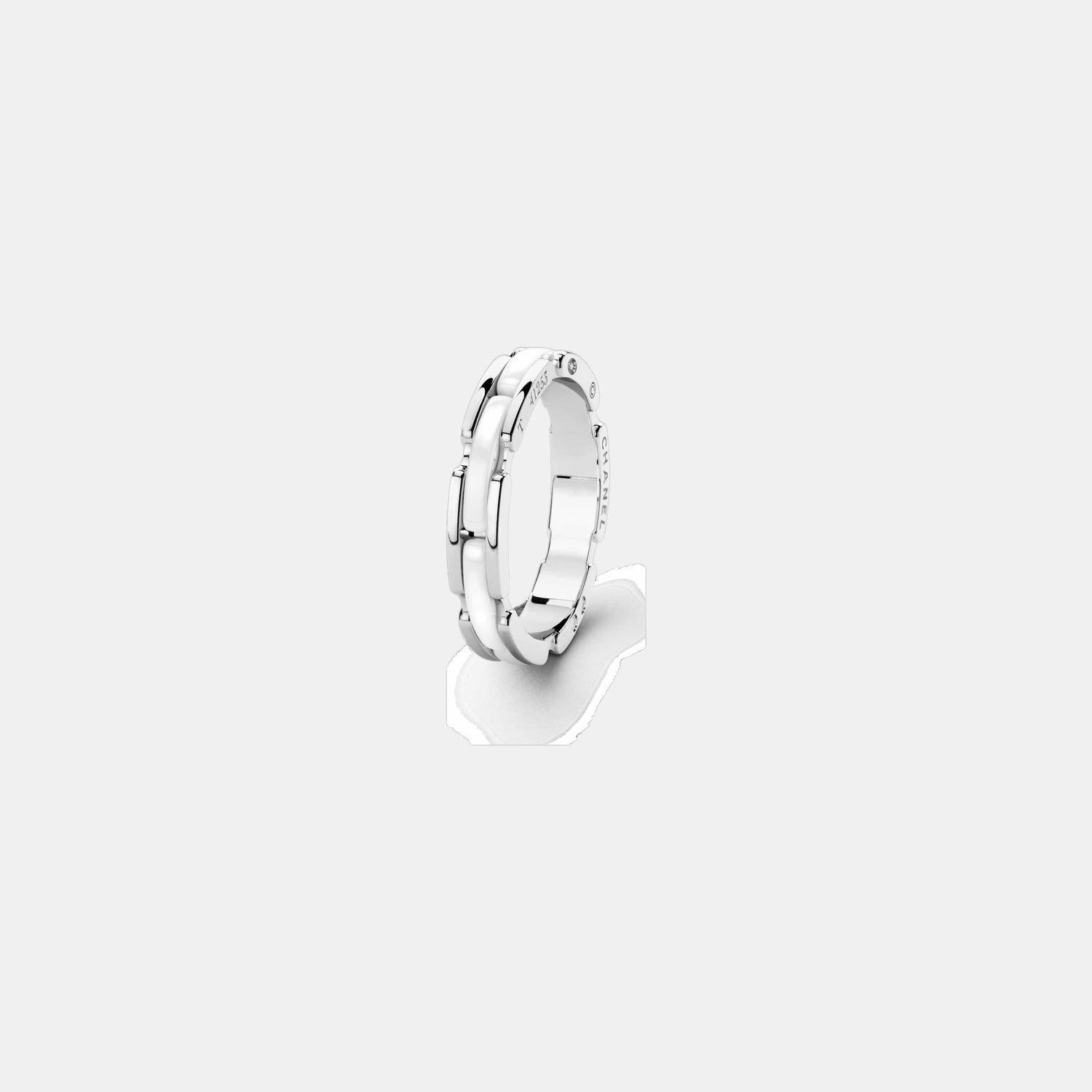 Bague Ultra Or blanc 