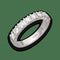 Bague 48 De Beers - Demi-alliance en platine avec 8 diamants 0,62 ct, taille 48 58 Facettes FB08399