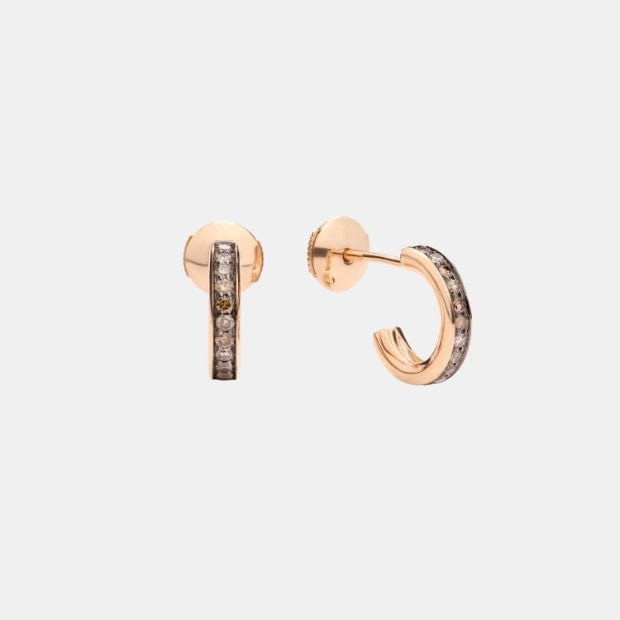 Boucles d'oreilles Pomellato Together Or rose Diamant