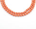 Collier Collier en corail Momo (Cerasuolo) avec fermoir en or jaune 18 ct 58 Facettes 13733