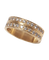 Bague 52 Double alliance demi-tour en or jaune 18 carats et diamants 58 Facettes BO220058/DoubleAlliance