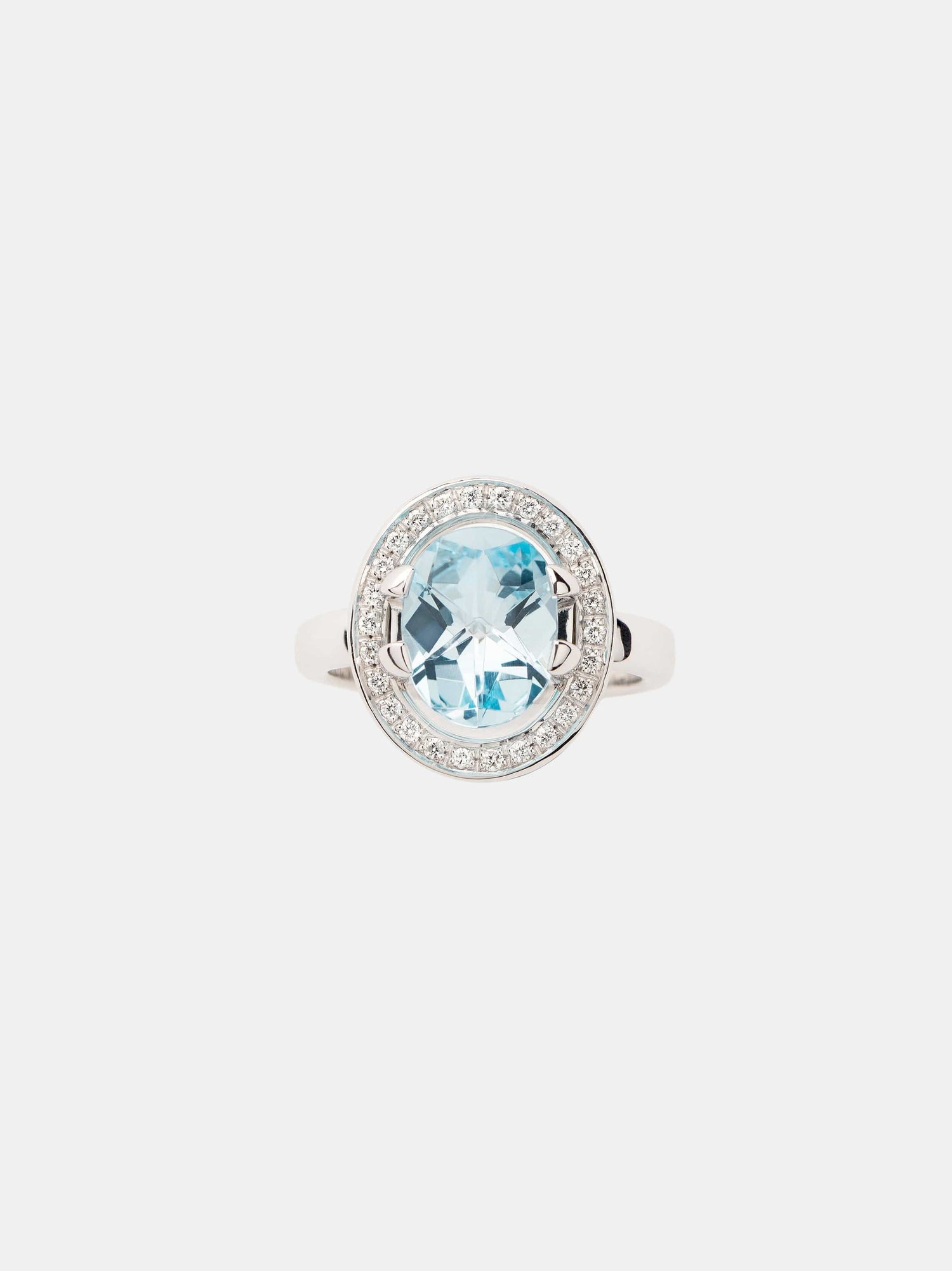 Bague Ma Préférence Or blanc Topaze 2.8ct