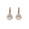Boucles d'oreilles Boucles d'oreilles or jaune et gris diamants 58 Facettes GU49