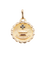 Pendentif AUGIS - Médaille amour ronde Plus qu'hier moins que demain or jaune rubis motif ovale 58 Facettes J519