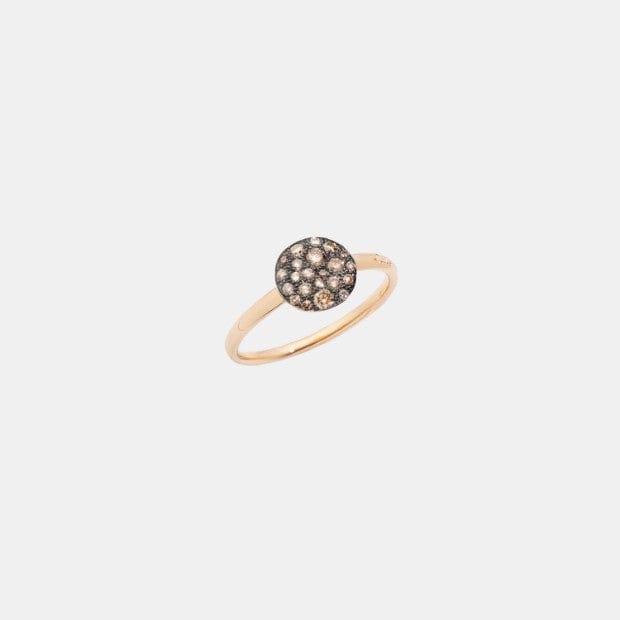 Bague Sabbia Or rose Diamant 0.3ct