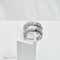 Boucles d'oreilles Créoles en or blanc 18 carats avec diamants 4,80 ct 58 Facettes 881