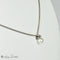 Collier Chaîne en or blanc 18 carats avec pendentif perle et diamants 58 Facettes 2251