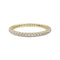 Bague 58 Tiffany & Co Soleste - Alliance tour complet en or jaune et diamants 58 Facettes 34023