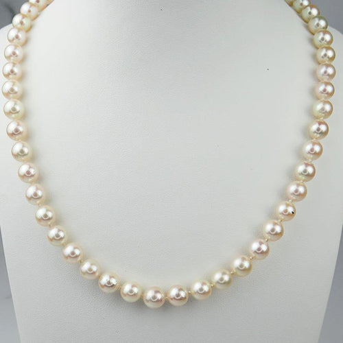 Collier Broche Art déco avec chaîne de perles en or blanc 585 et diamants 58 Facettes 2151