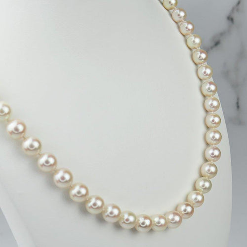 Collier Broche Art déco avec chaîne de perles en or blanc 585 et diamants 58 Facettes 2151