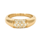 Bague 53 VAN CLEEF & ARPELS- Bague "Philippine",  or jaune et diamants 58 Facettes DV0730-5-53-2