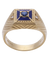 Bague 71 Fabergé Étoile Polaire - Chevalière en or jaune 18K saphir et diamants 58 Facettes BO200010/ETOILEPOLAIREFABERGE