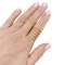 Bague 53 Repossi Berbère - Bague en or rose 750 pavée de diamants 58 Facettes 34863
