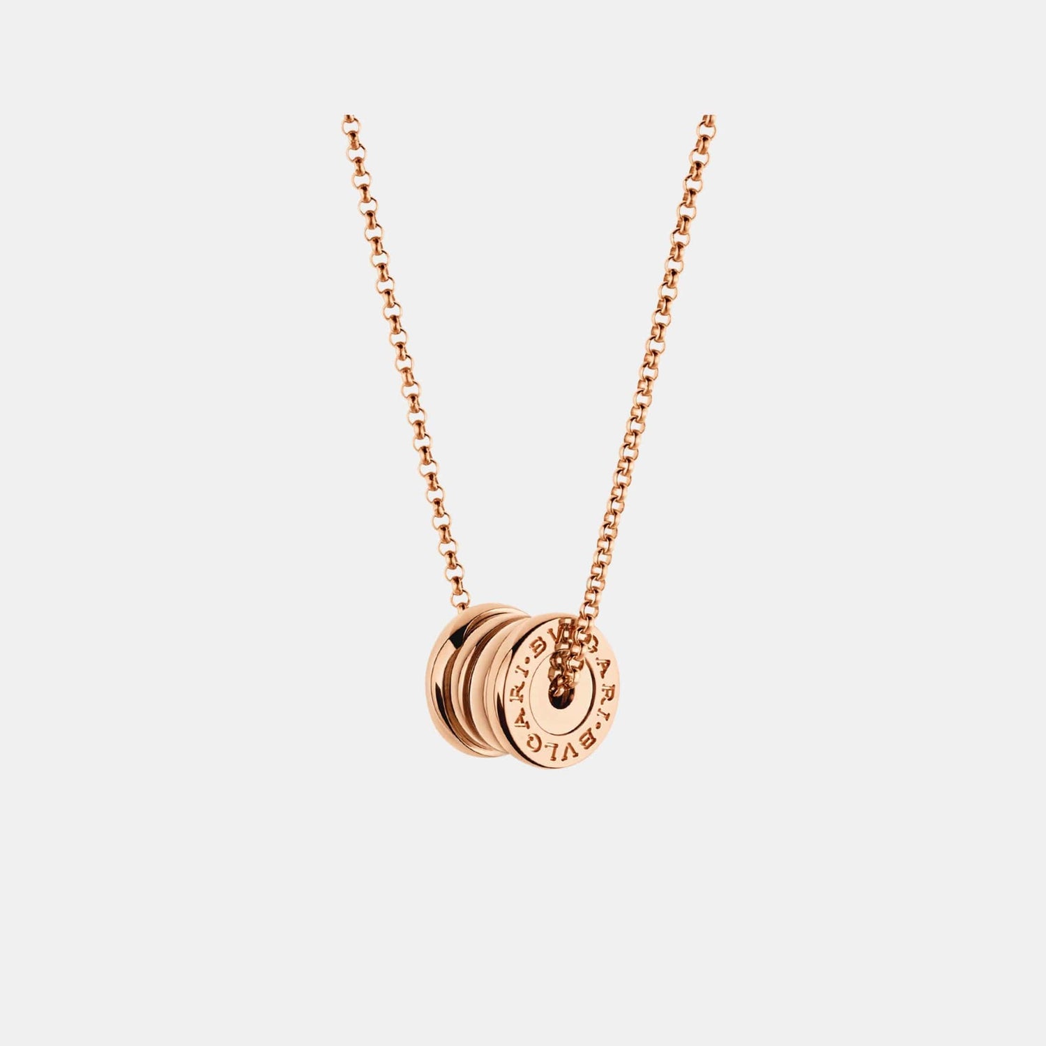 Collier B.Zero1 Or rose 