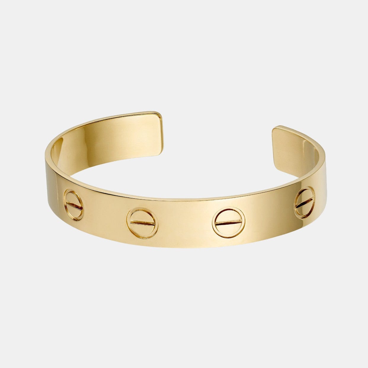 Bracelet LOVE Or Jaune Largeur 9 mm