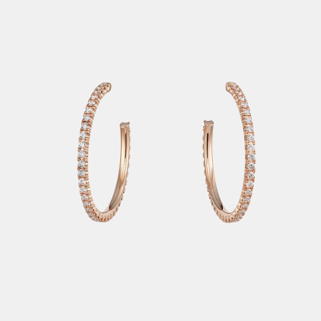 Boucles d'oreilles Étincelle de Cartier Or rose Diamant