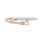 Bracelet Fred Force 10 - Bracelet en or jaune 750 et acier 58 Facettes 34067
