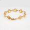 Bracelet 47 Bracelet à maillons balle de golf en or jaune 14k 58 Facettes G12157