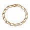 Bracelet Bracelet maille gourmette carrée vintage en or jaune 14 carats 58 Facettes G12675