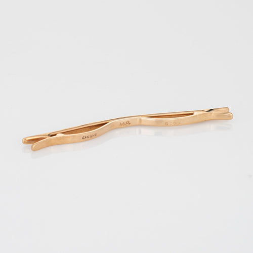 Accessoire Cartier Vintage - Pince à cravate en or jaune 14k 58 Facettes G12729