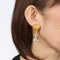 Boucles d'oreilles Maija Neimanis - Boucles d'oreilles aigue-marine en or jaune 22 carats et diamants 58 Facettes G13368