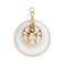 Pendentif Pendentif araignée vintage en or jaune 14 carats avec opale 58 Facettes G13436