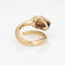 Bague 54 Bague serpent en or jaune 14 carats à rubellites 58 Facettes G13489