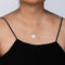 Collier Tiffany & Co - Collier corde en argent et or jaune 18k, initiales GM 58 Facettes G13537