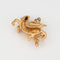 Pendentif Pendentif charm Pégase vintage en or jaune 14k 58 Facettes G13640