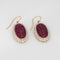 Boucles d'oreilles Boucles d’oreilles pendantes - Rubis et diamants en or jaune 18 carats 58 Facettes G13656