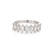 Bague 56 Bague vintage en platine 900 à diamants taille marquise 1 ct 58 Facettes G13663