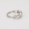 Bague 56 Bague vintage en platine 900 à diamants taille marquise 1 ct 58 Facettes G13663
