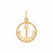 Pendentif Tiffany & Co - Pendentif ancre en or jaune 18 carats 58 Facettes G13682
