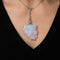 Collier Collier ras-du-cou édouardien - Camée opale et diamants en platine 58 Facettes G13707
