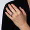 Bague 50 Tiffany & Co - Bague Vannerie en or blanc 18k et diamants 58 Facettes G13719