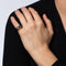 Bague 48 Van Cleef & Arpels - Bague dôme vintage en or jaune 18k et hématite 58 Facettes G13727