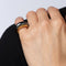 Bague 48 Van Cleef & Arpels - Bague dôme vintage en or jaune 18k et hématite 58 Facettes G13727