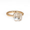 Bague 52 Pomellato Nudo - Bague en or jaune 18 carats et topaze blanche 58 Facettes G13875