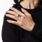 Bague 52 Pomellato Nudo - Bague en or jaune 18 carats et topaze blanche 58 Facettes G13875