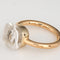 Bague 52 Pomellato Nudo - Bague en or jaune 18 carats et topaze blanche 58 Facettes G13875