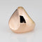 Bague 54 Bague sculpturale cocktail en or rose 14 carats 58 Facettes G13907