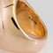 Bague 54 Bague sculpturale cocktail en or rose 14 carats 58 Facettes G13907